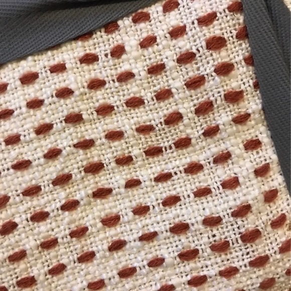 West Elm woven colorblock throw blanket - Picture 3 of 8